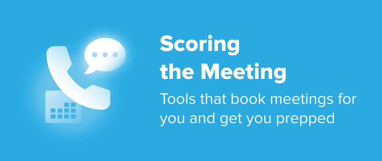 sales prospecting tools: scheduling meetings