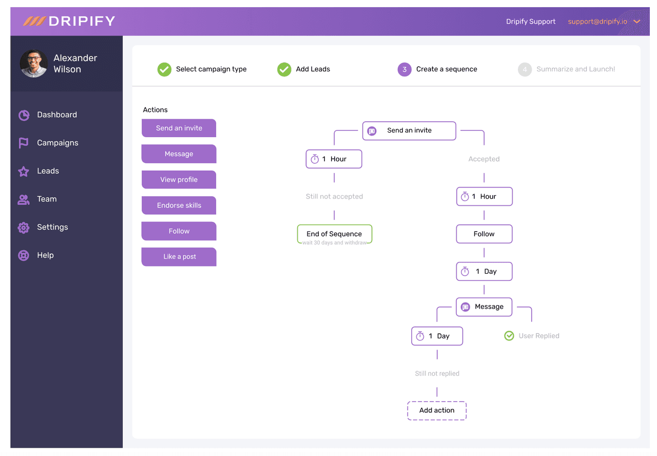 sales prospecting tools: Dripify