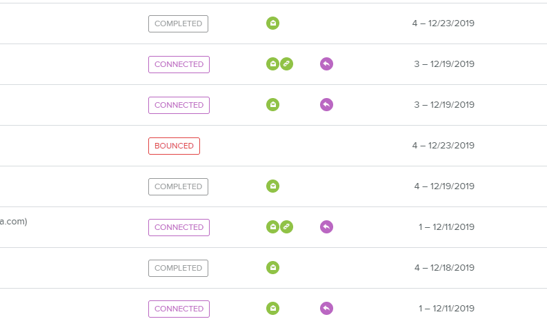 viewing bounced emails in your campaign