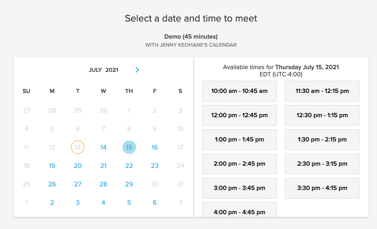 how to schedule a meeting