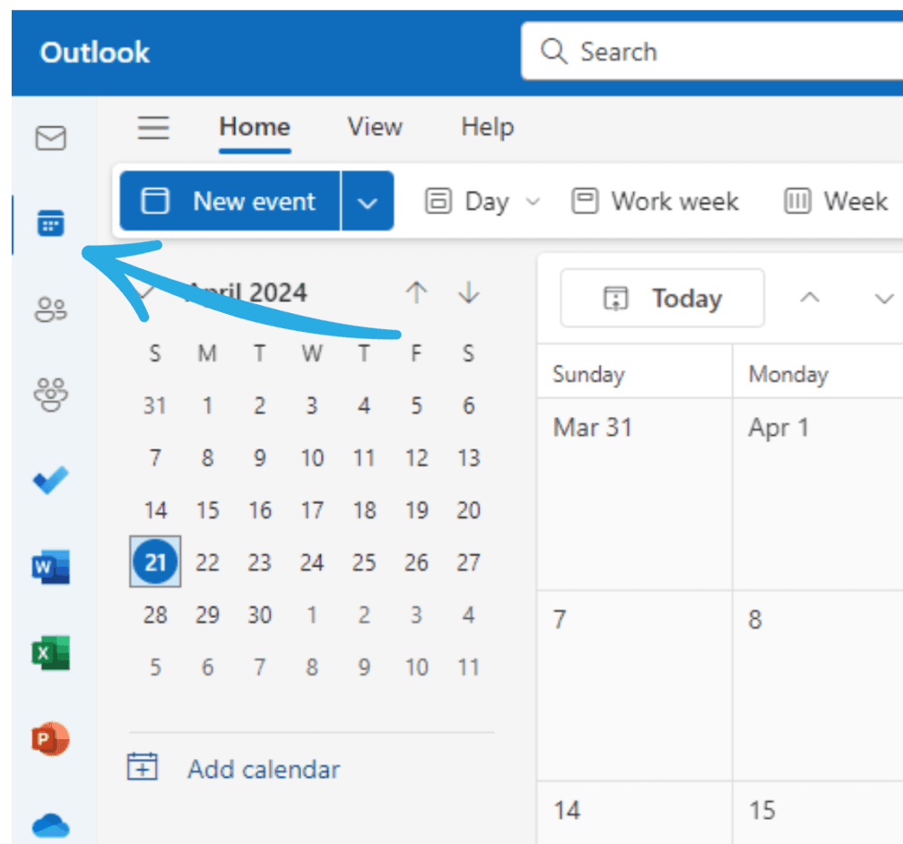 How to sync Outlook calendar with Google Calendar on Windows: Step 2