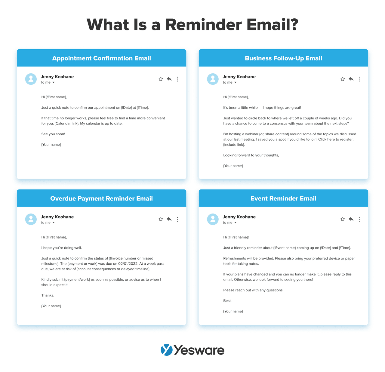 what is a reminder email