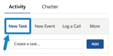 Salesforce tasks