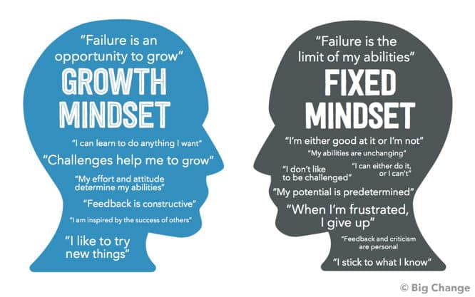 Sales tactics: growth mindset