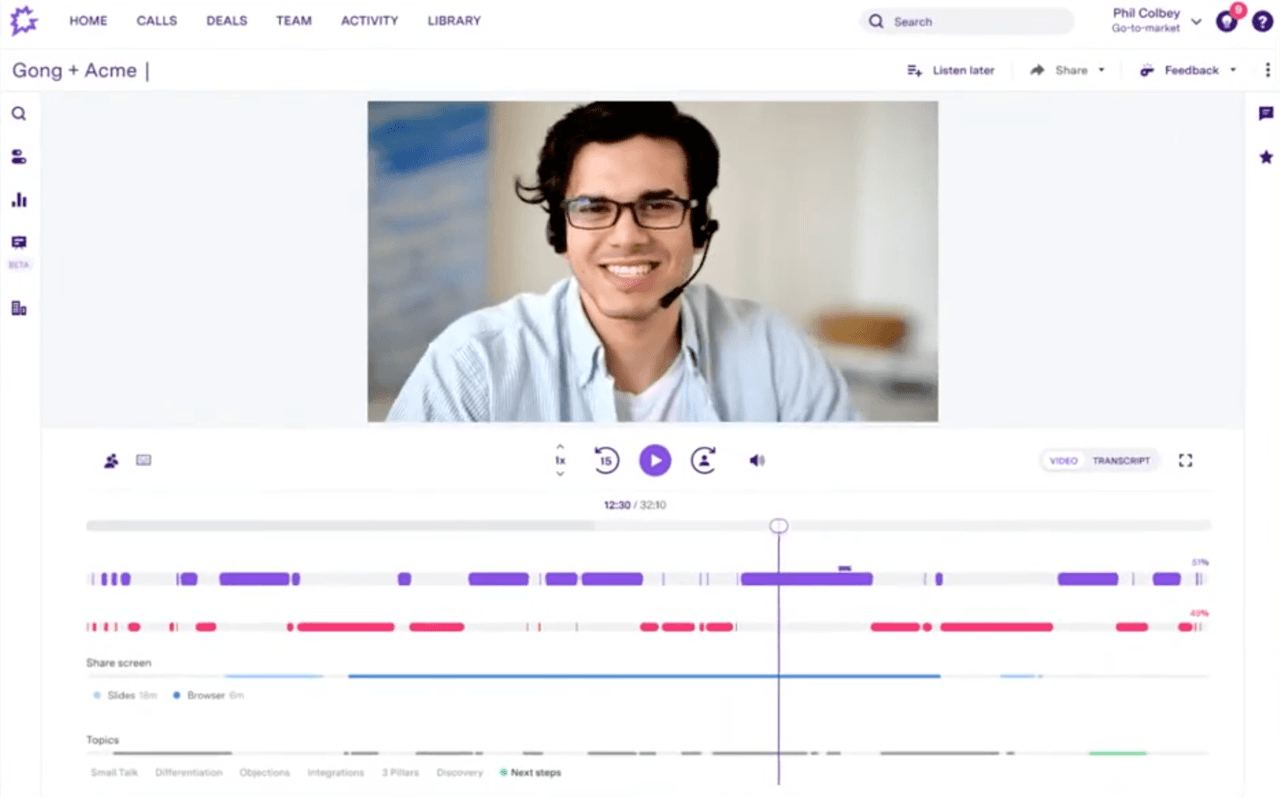 AI Sales Tools: Gong