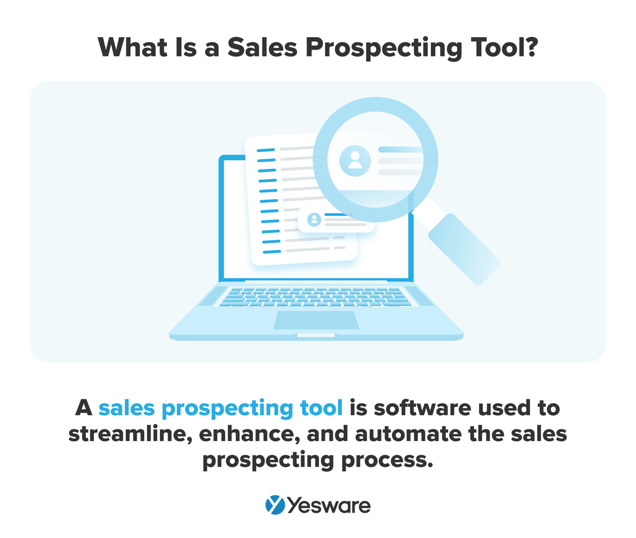 what is a sales prospecting tool?