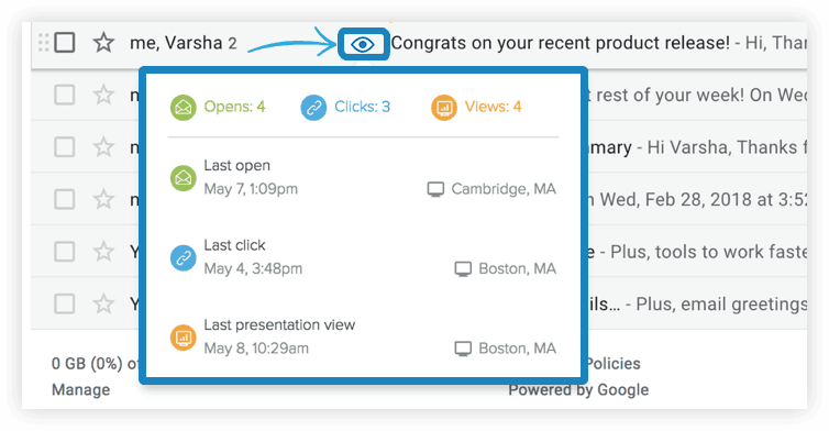 sales engagement: email open rates