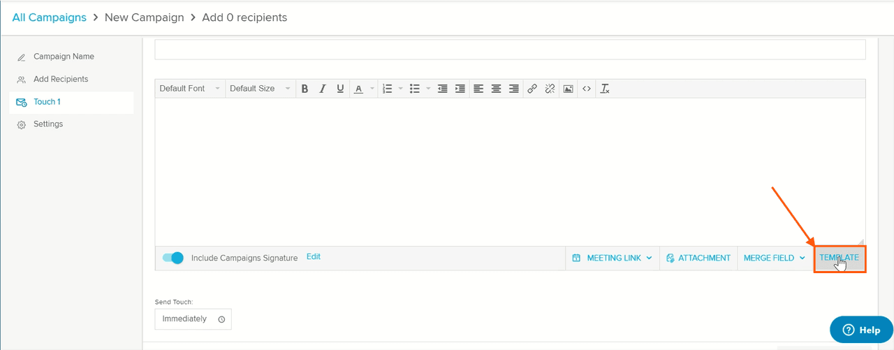 how to automate emails in outlook: add template